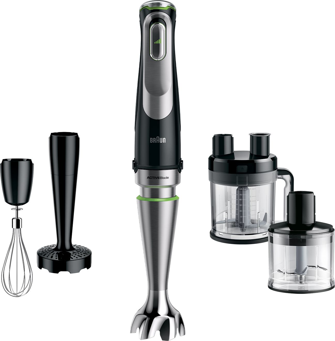 Braun MultiQuick 9 MQ 9195XLI 2 l Staafmixer 1200 W Zwart ...